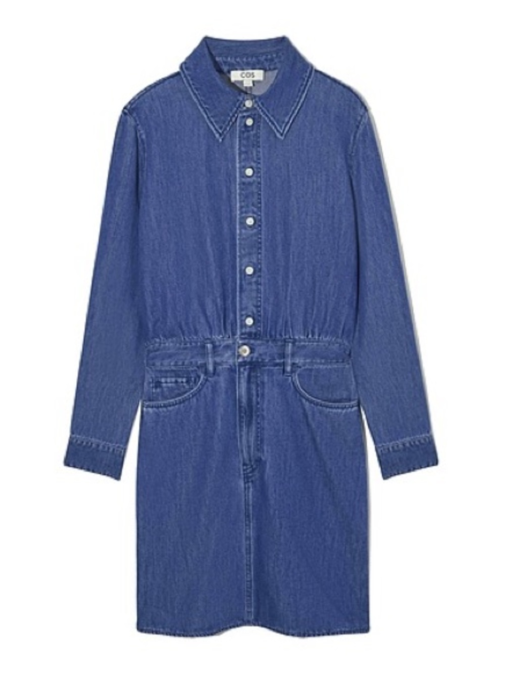 COS Structed Denim Shirt Dress